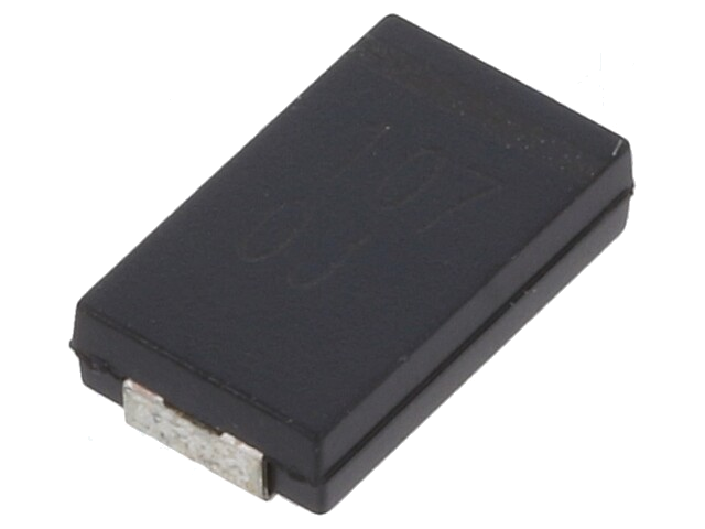 Condensator: hybride; 100uF; 6,3VDC; 2917; ESR: 15mΩ; ECAS; SMD; ±20% Condensator: hybride; 100uF; 6,3VDC; 2917; ESR: 15mΩ; ECAS; SMD; ±20%